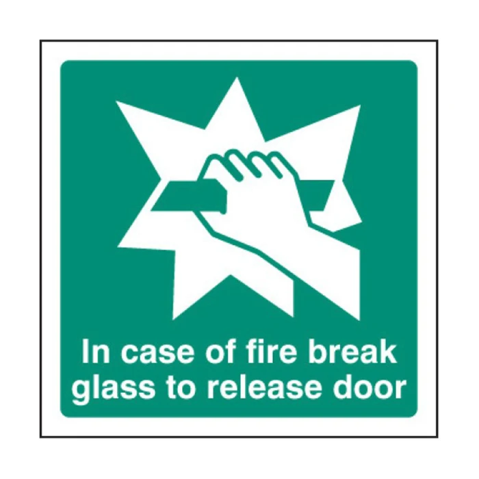FDSR001-029_In Case Of Fire Break Glass To Release Door Sign_200x200mm_RP