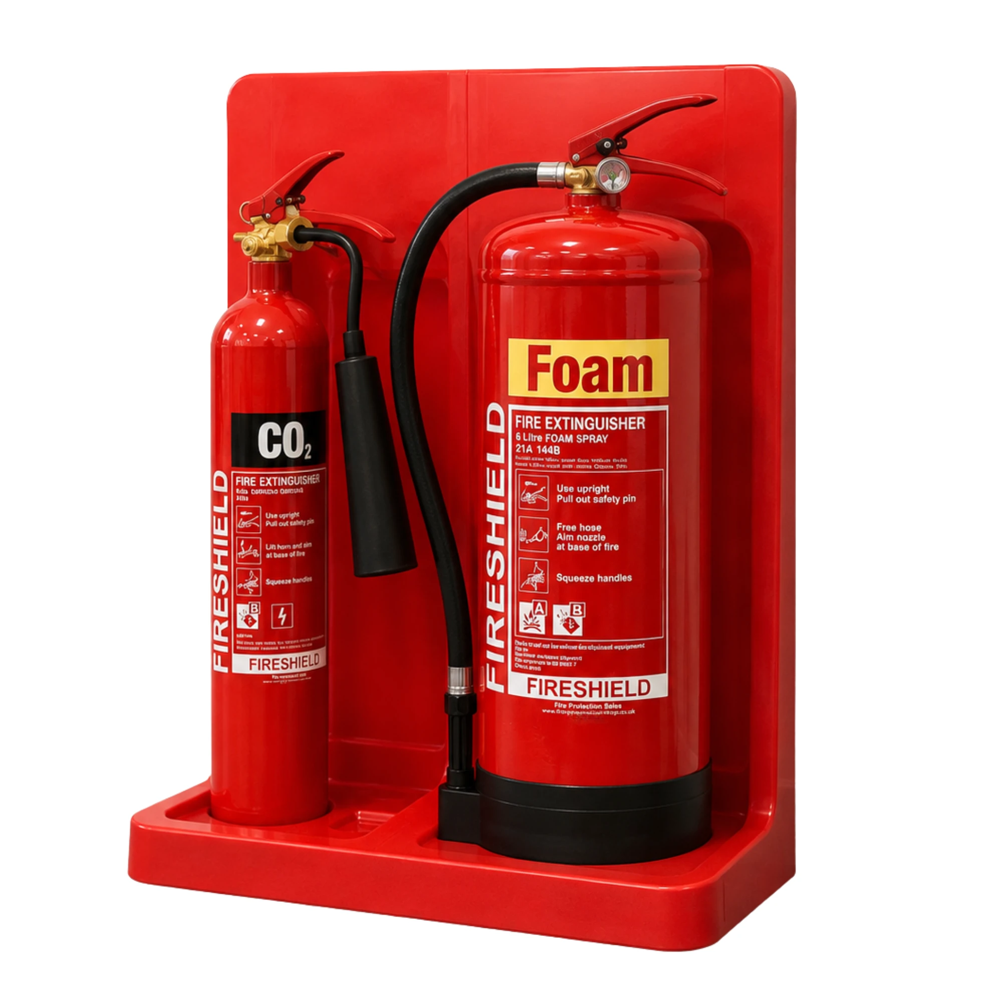 related product 2kg-co2-and-6ltr-foam-double-stand