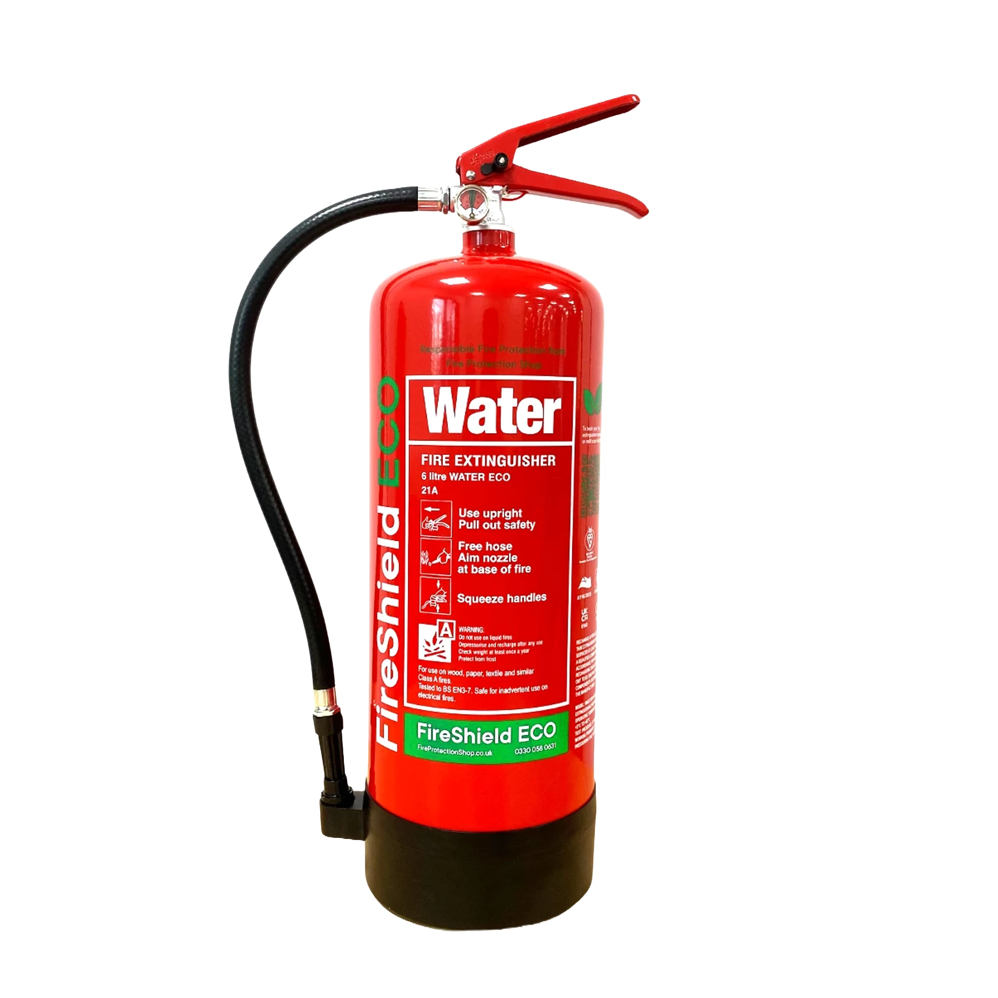 2-Floor Office Fire Extinguisher Pack – CO2 & Water (Wall Mounted) | FPS