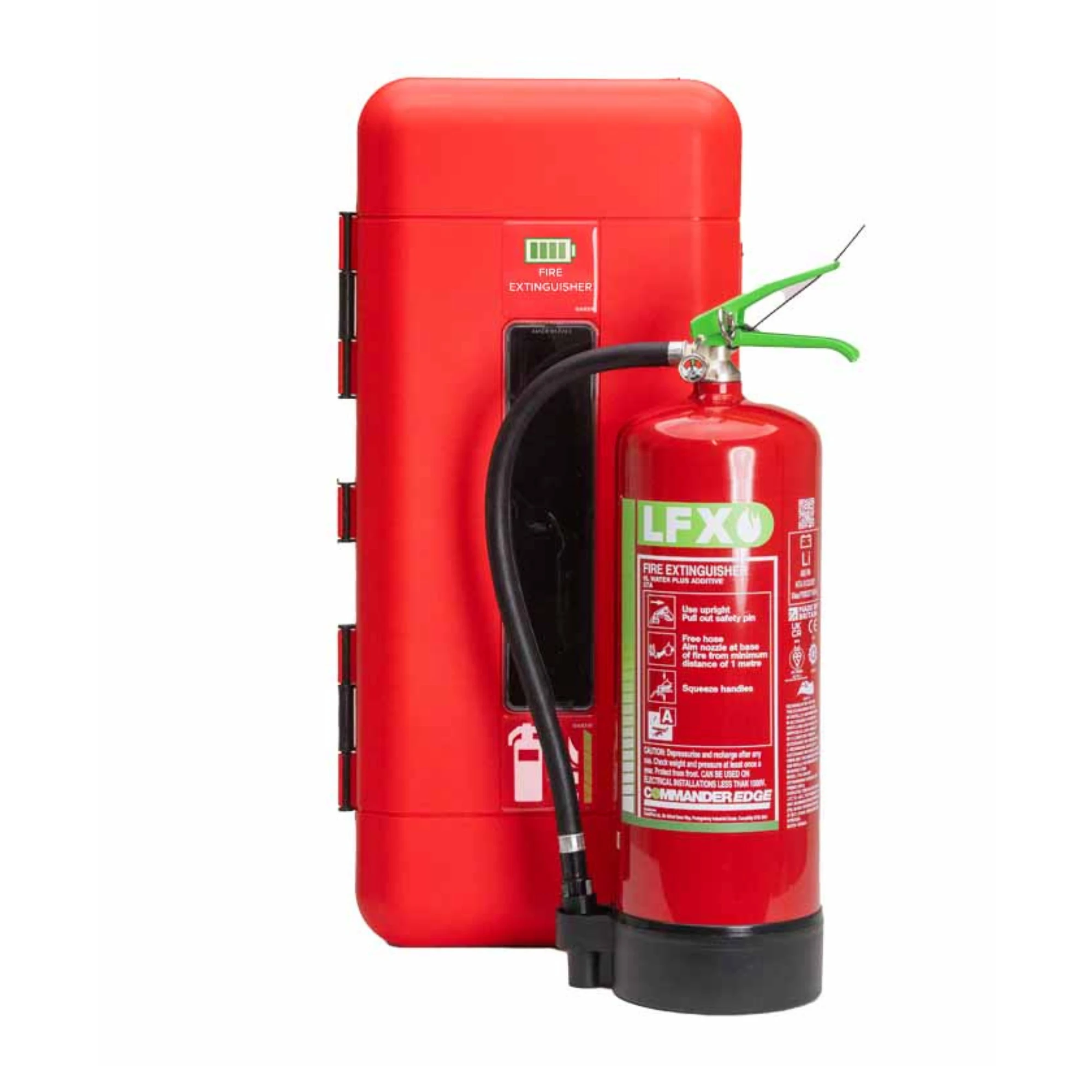 related product _fireshield-lfx-lithium-ion-battery-6ltr-fire-extinguisher-and-single-cabinet-bundle
