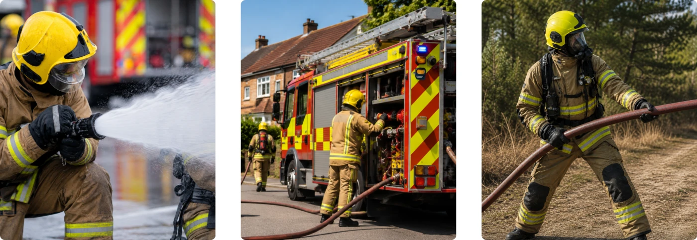 banner-of-firefighters-in-action