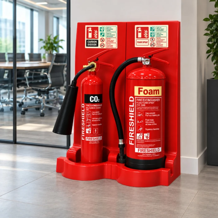 business-fire-extinguisher-pack-co2-foam-stand