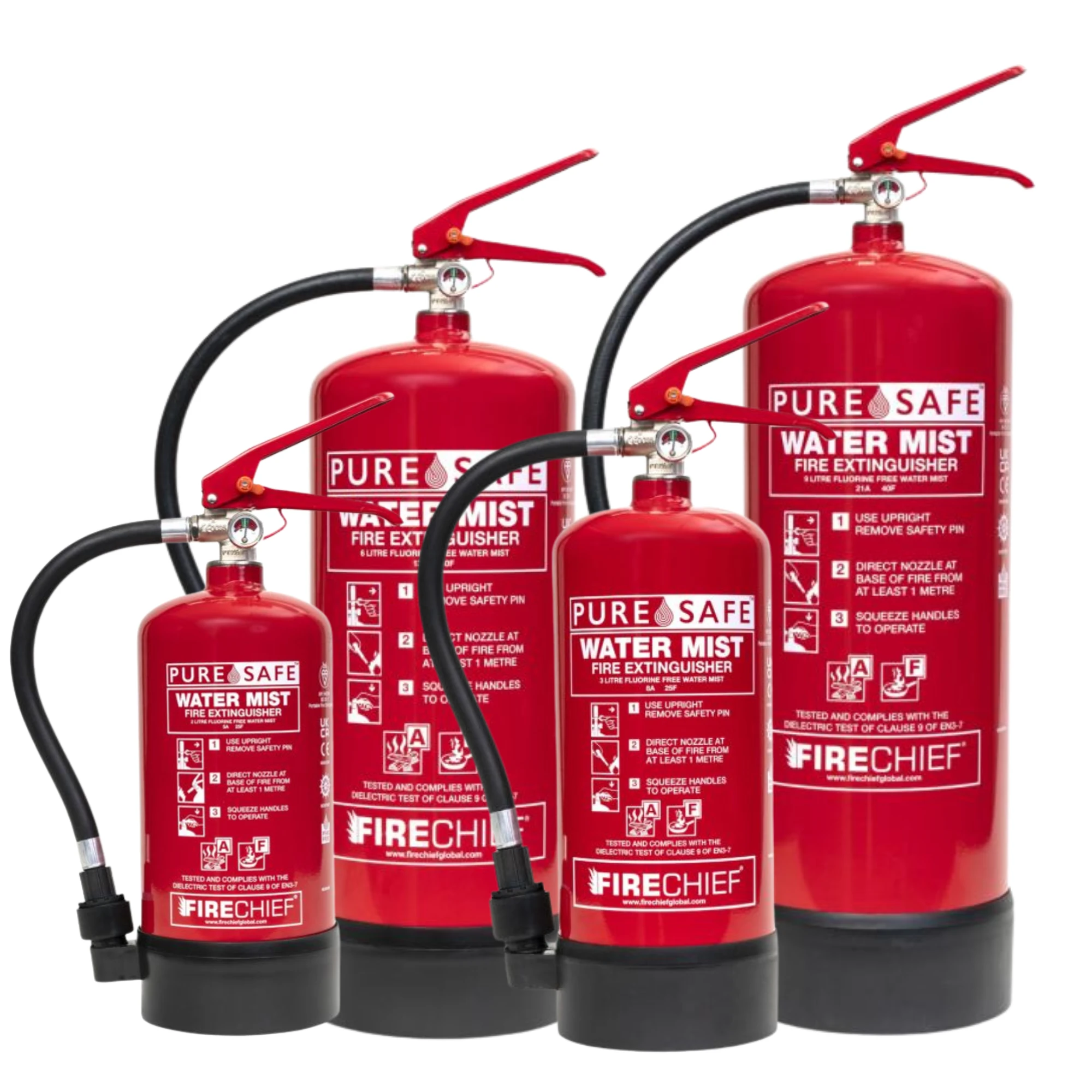 related product fiechief-puresafe-water-mist-extinguishers