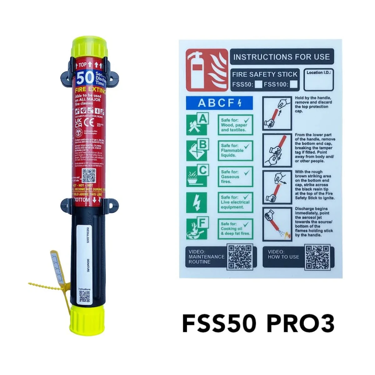 related product fire-safety-stick-fss50-pro3-kit