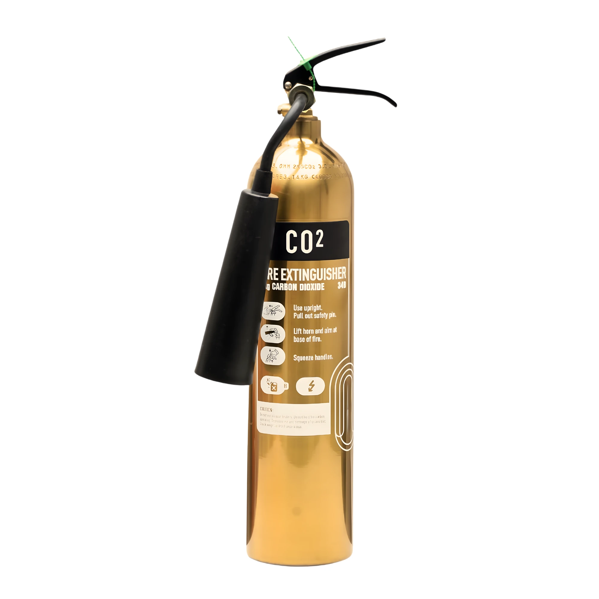 related product fireshield-2kg-gold-co2-extinguisher