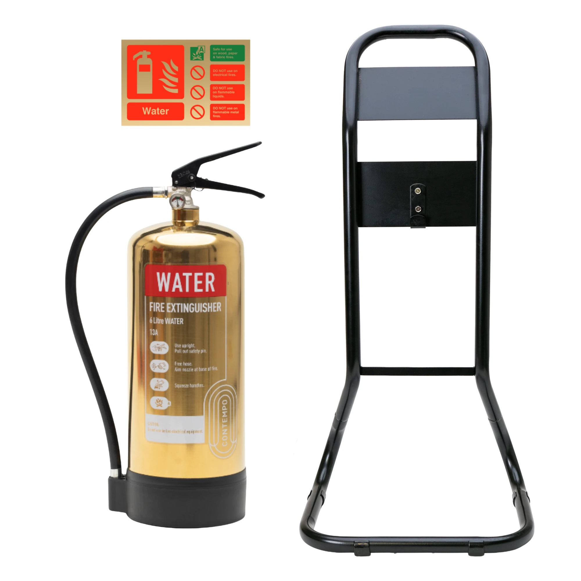 related product gold-water-black-stand