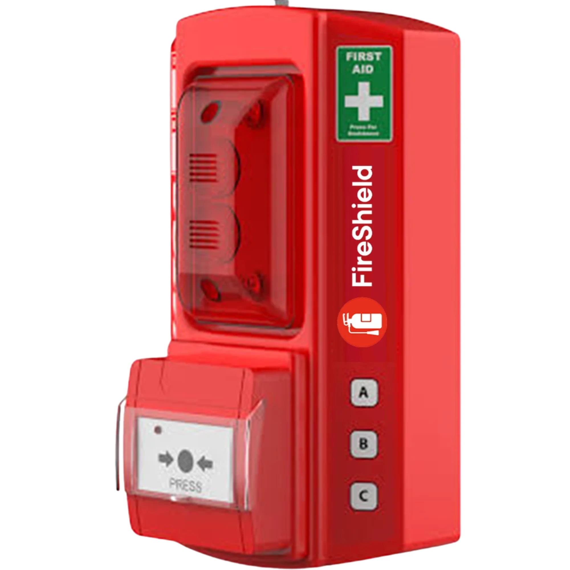 related product synergy--call-point-with-first-aid-fireshield