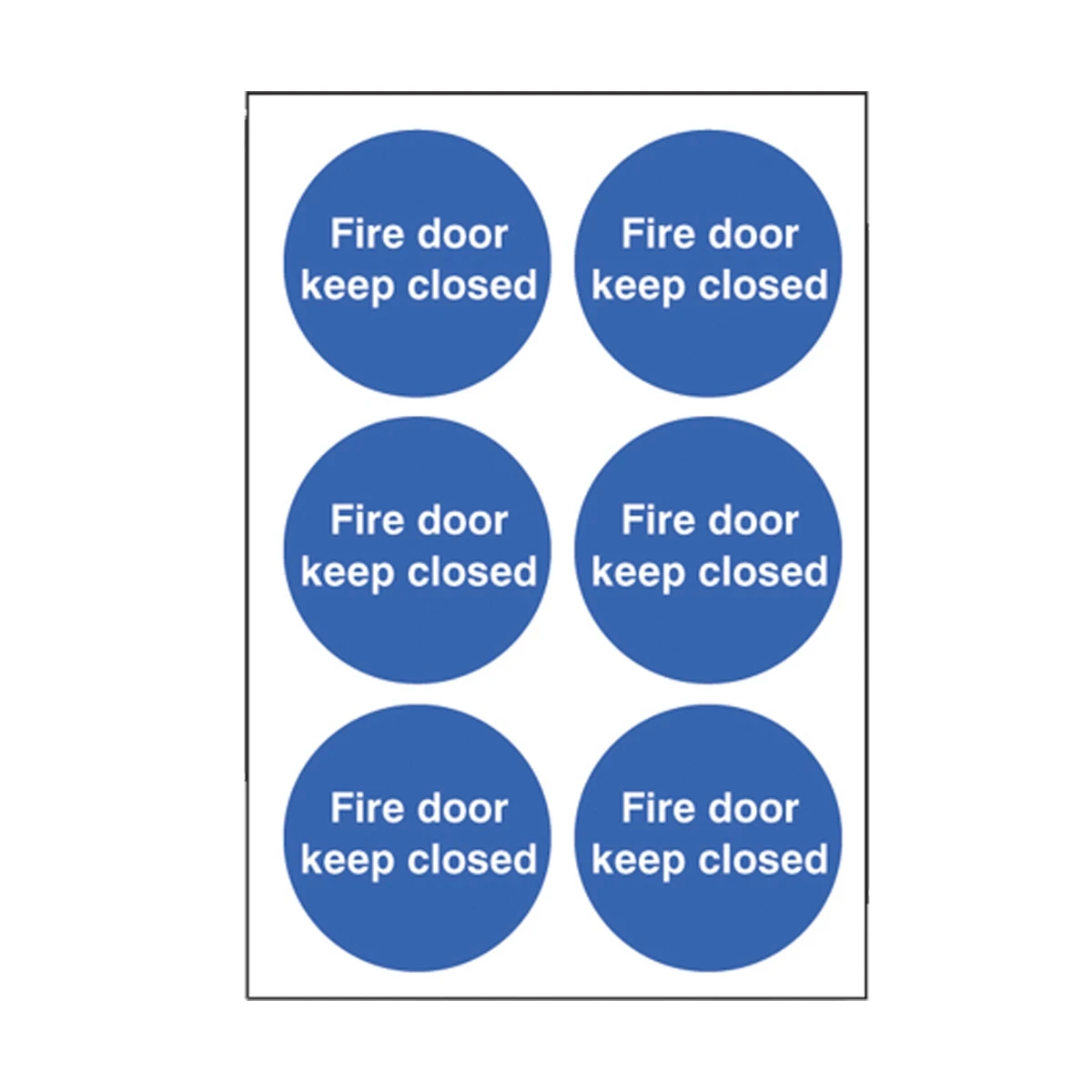Fire Door Signs-cards
