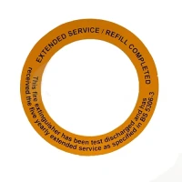 Extinguisher Labels and Service Tags-cards