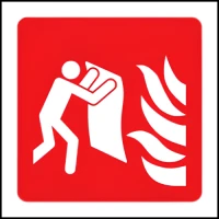 Fire Blanket Signs-cards