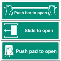 Fire Escape Signs-cards