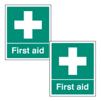 First Aid Signs-cards