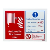 Hose Reel Signs-cards