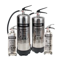 Titan Prestige Stainless Steel Dry Powder Fire Extinguisher-cards