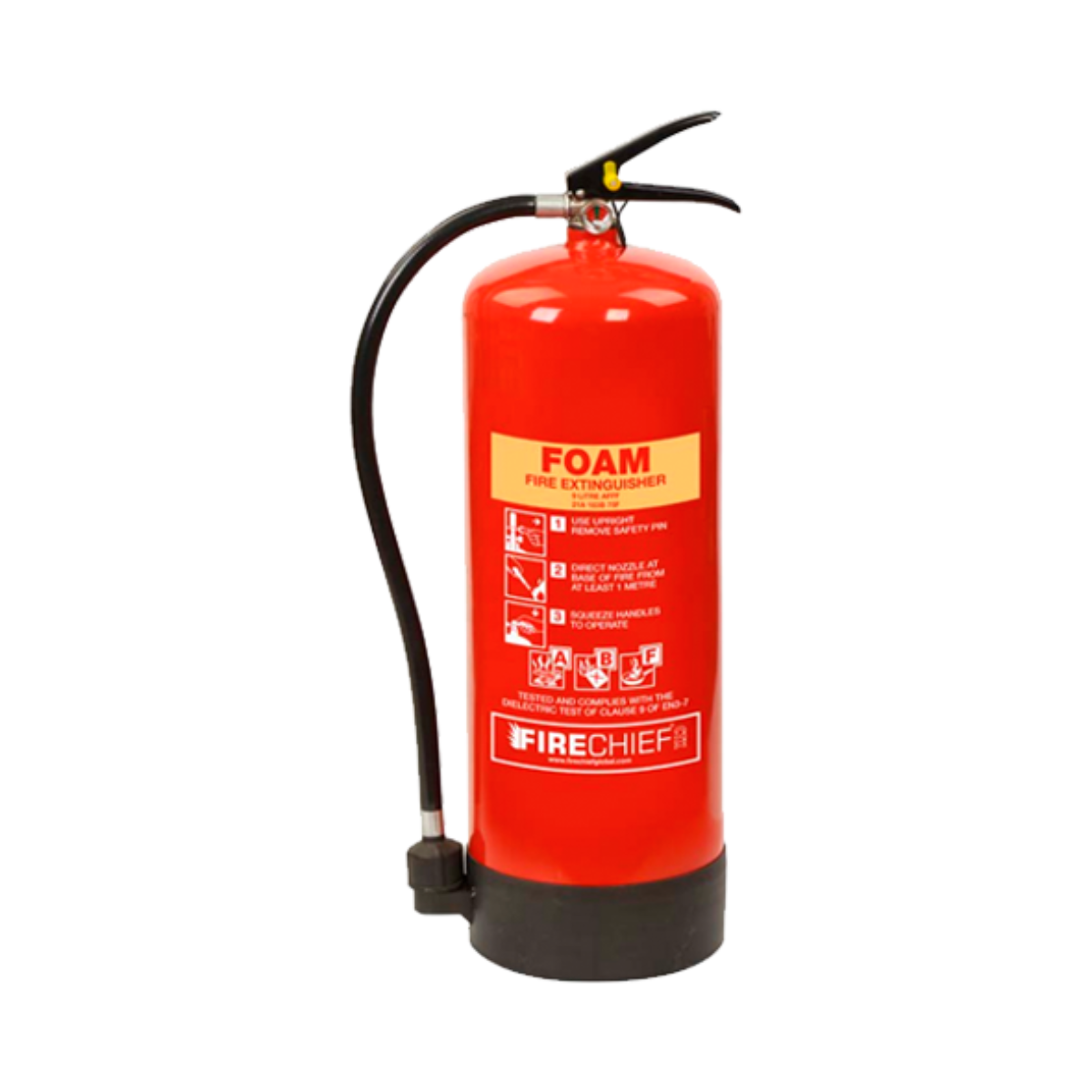 FireChief CTX Foam Fire Extinguisher Fire Protection Shop Fire