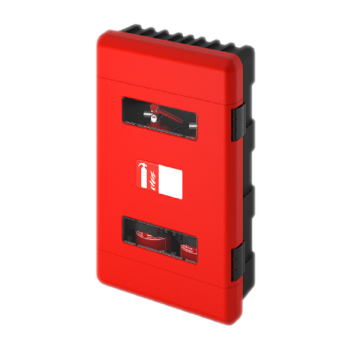 Commander 9kg Capacity Fire Extinguisher Cabinet (Double) | Fire ...