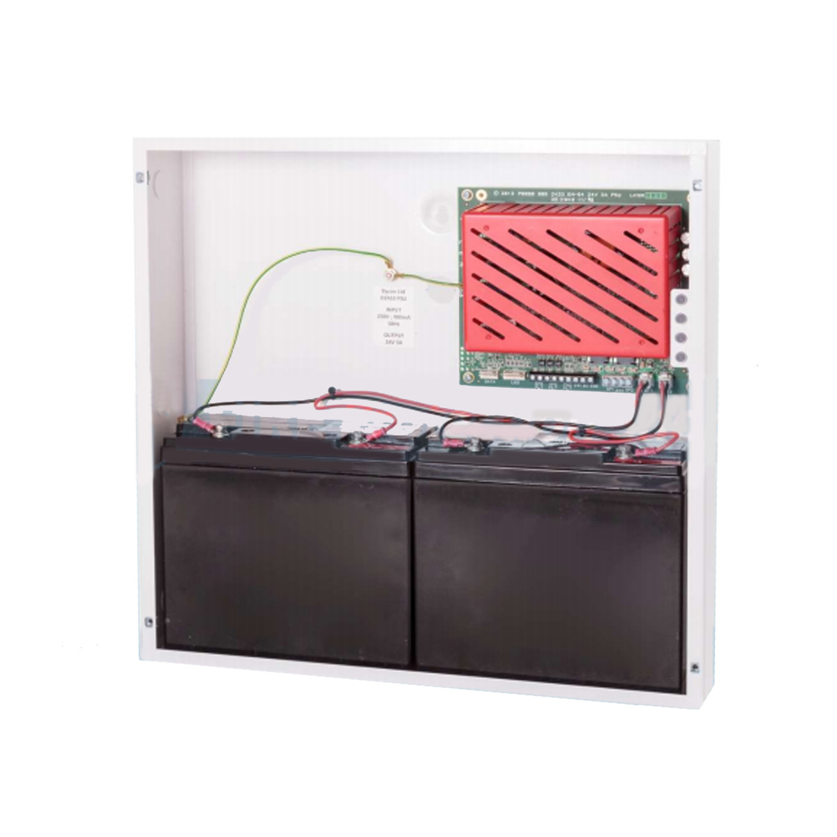 Dycon EN54 24(27.4)VDC 3.0 Amp PSU 2 x 17 Ahr batteries | FPS