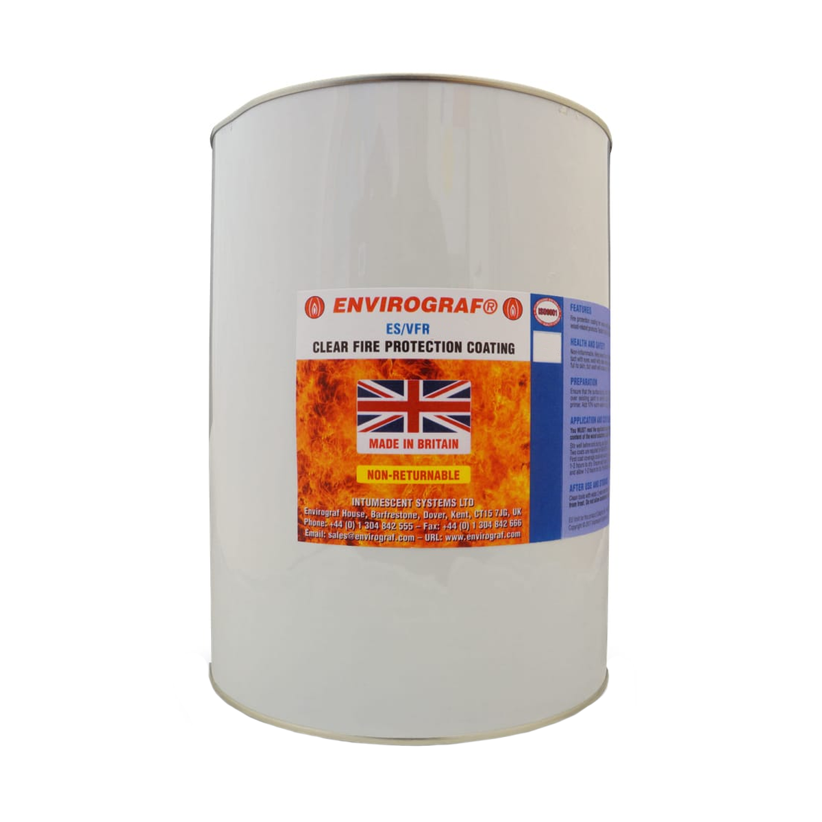 Envirograf ES/VFR Translucent Top Coat FPS Fire Protection Shop