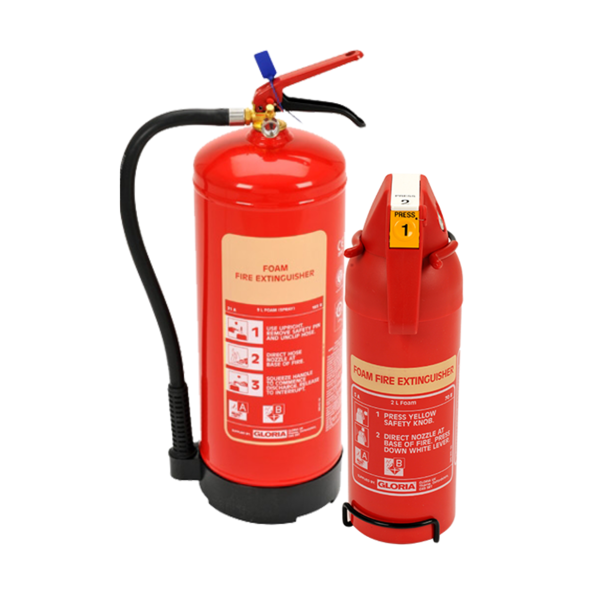 Gloria 9ltr Water Fire Extinguisher Fire Protection Shop Fire